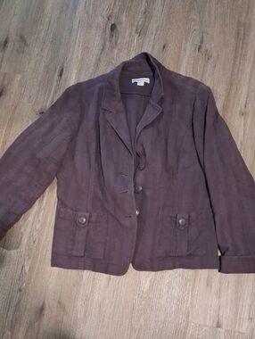 16 Coldwater Creek Blazer Cotton